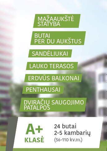 A+ klasės pastatas